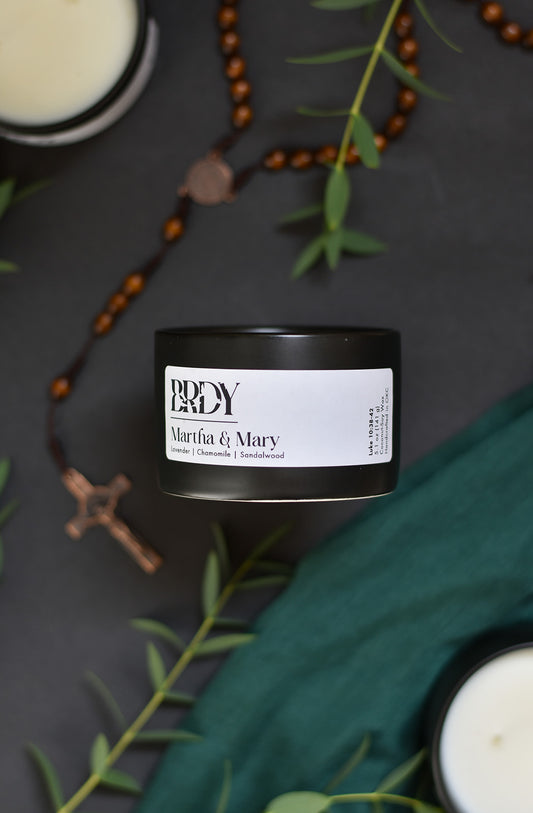 Martha & Mary Candle