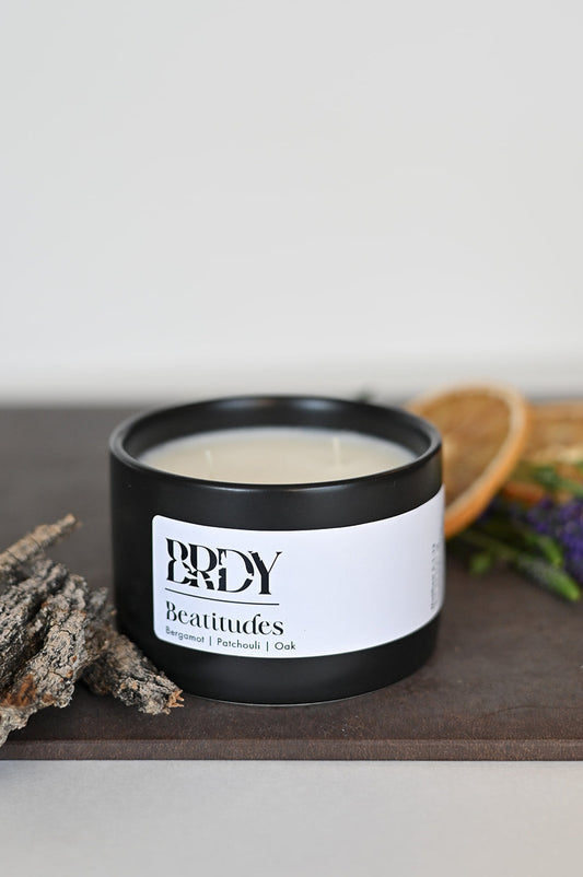 Beatitudes Candle