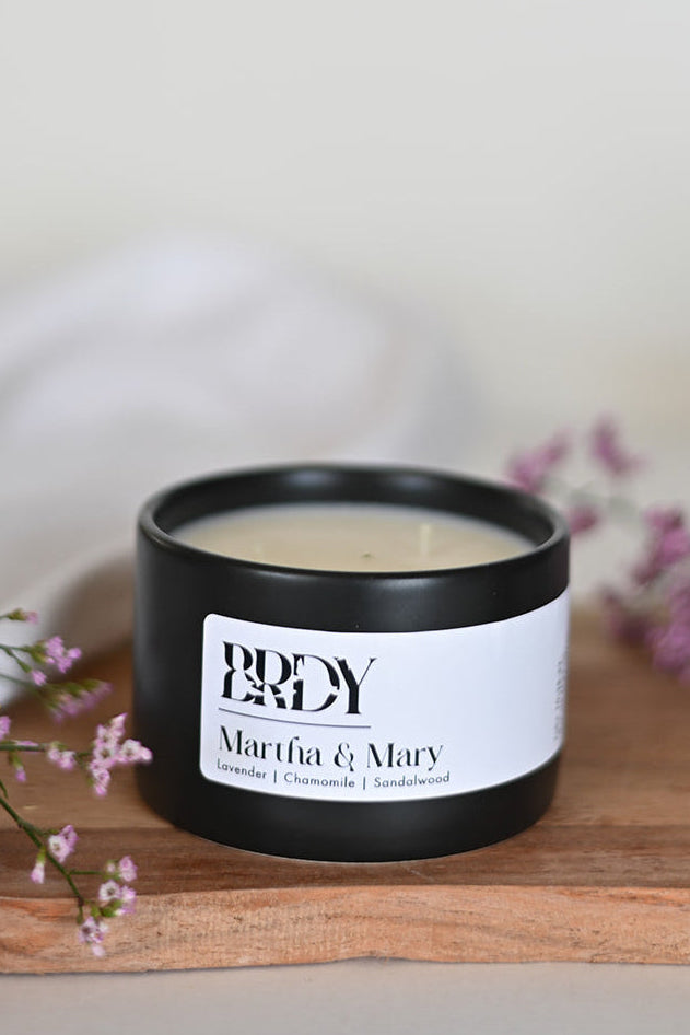 Martha & Mary Candle